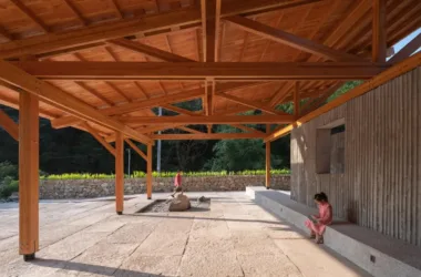 Liuba Wayaogou Multifunctional Service Center by Jianlin Architectural Design Firm | BIM Architecture-BIM WORLD
