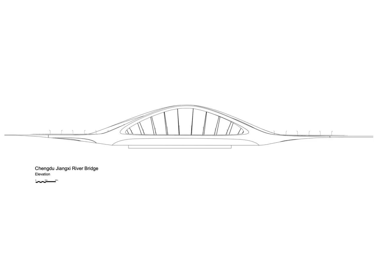BIM Architecture | Jiangxi River Bridge/Zaha Hadid Architects