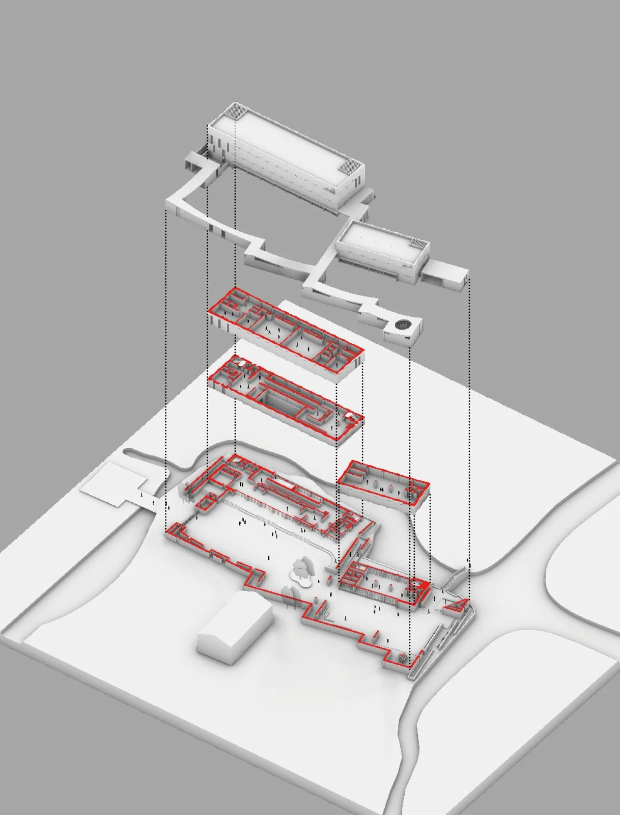 BIM Architecture | Tongxiang Red Culture Education Center/Qingshang Construction Society