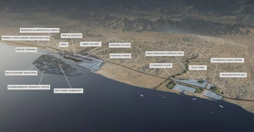 BIM Architecture | Saudi Arabia announces octagonal floating port urban planning