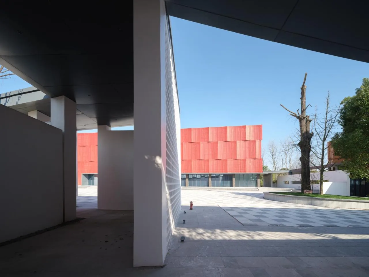 BIM Architecture | Tongxiang Red Culture Education Center/Qingshang Construction Society
