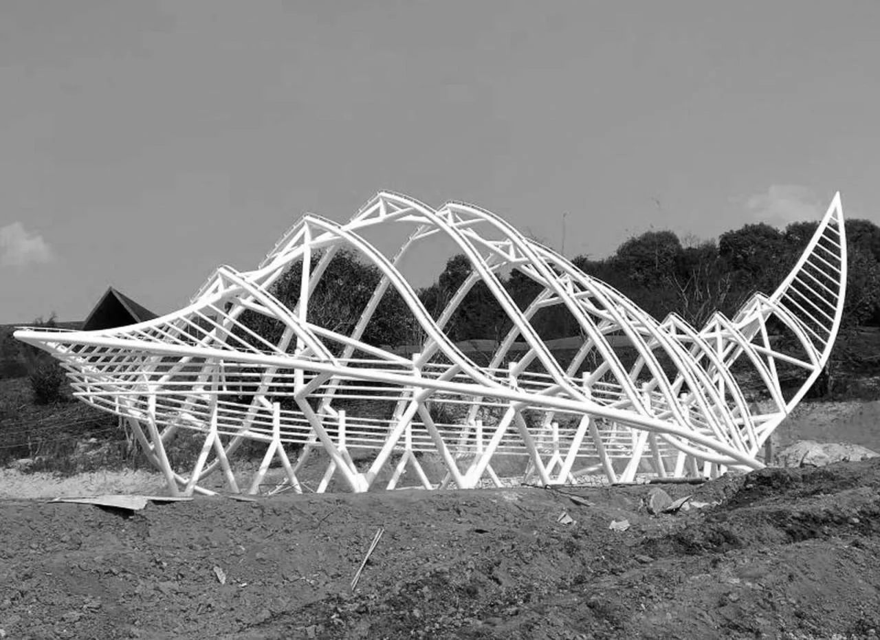 BIM Architecture | Mengbala Visible Zeqi Tent Hotel/Jieshi Architectural Planning and Design