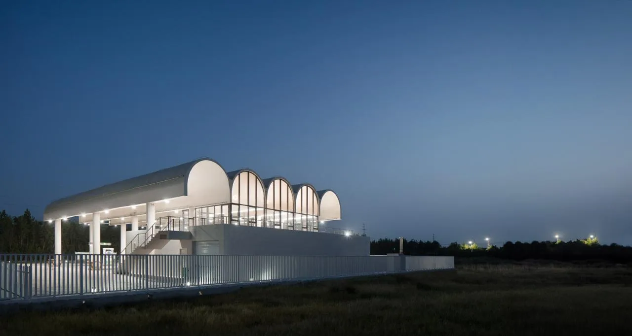 BIM Architecture | Halu Gas Station/SITUATE Sifang Architectural Firm