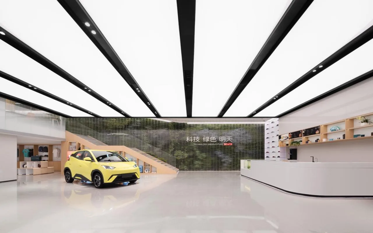 BIM Architecture | Inspiring Future Jiangcheng Landmark: Wuhan BYD Brand Experience Center/Chengzhi Design