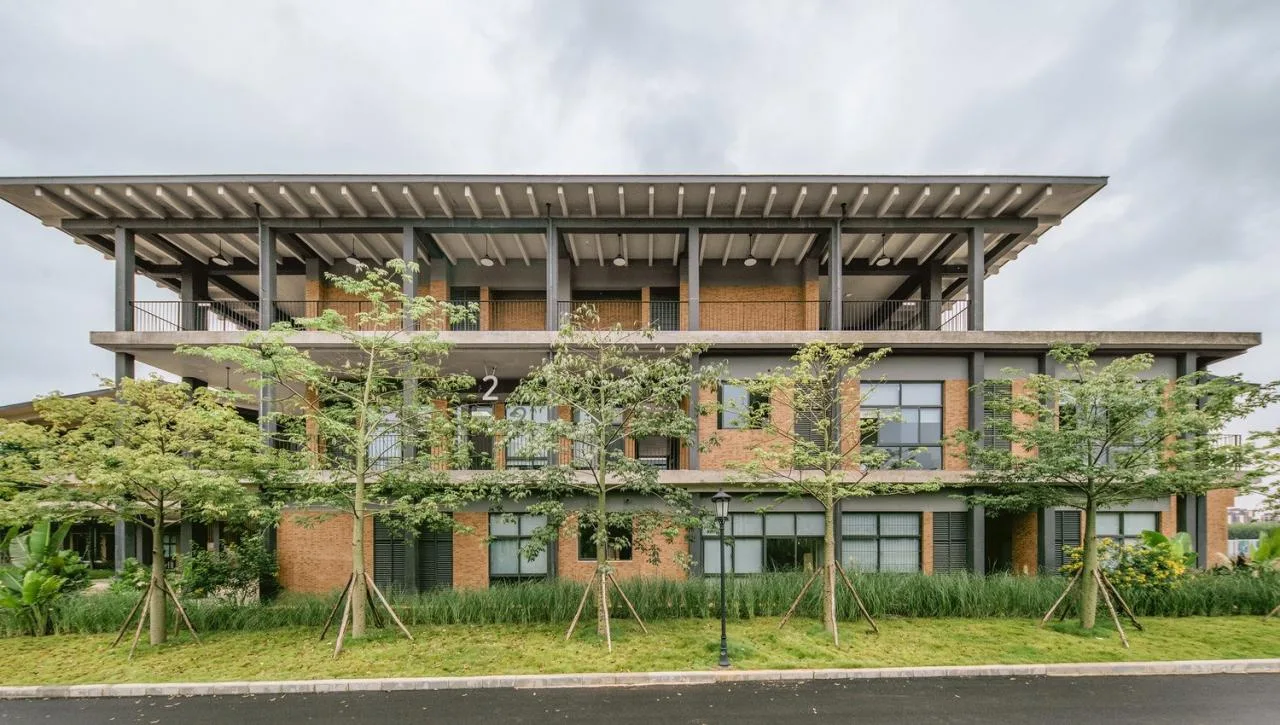 BIM Architecture | Lezhi School/Large Material Building