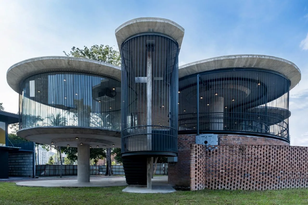 BIM Architecture | T-shaped Suspension, PJKita Community Center/DTLM Design Group