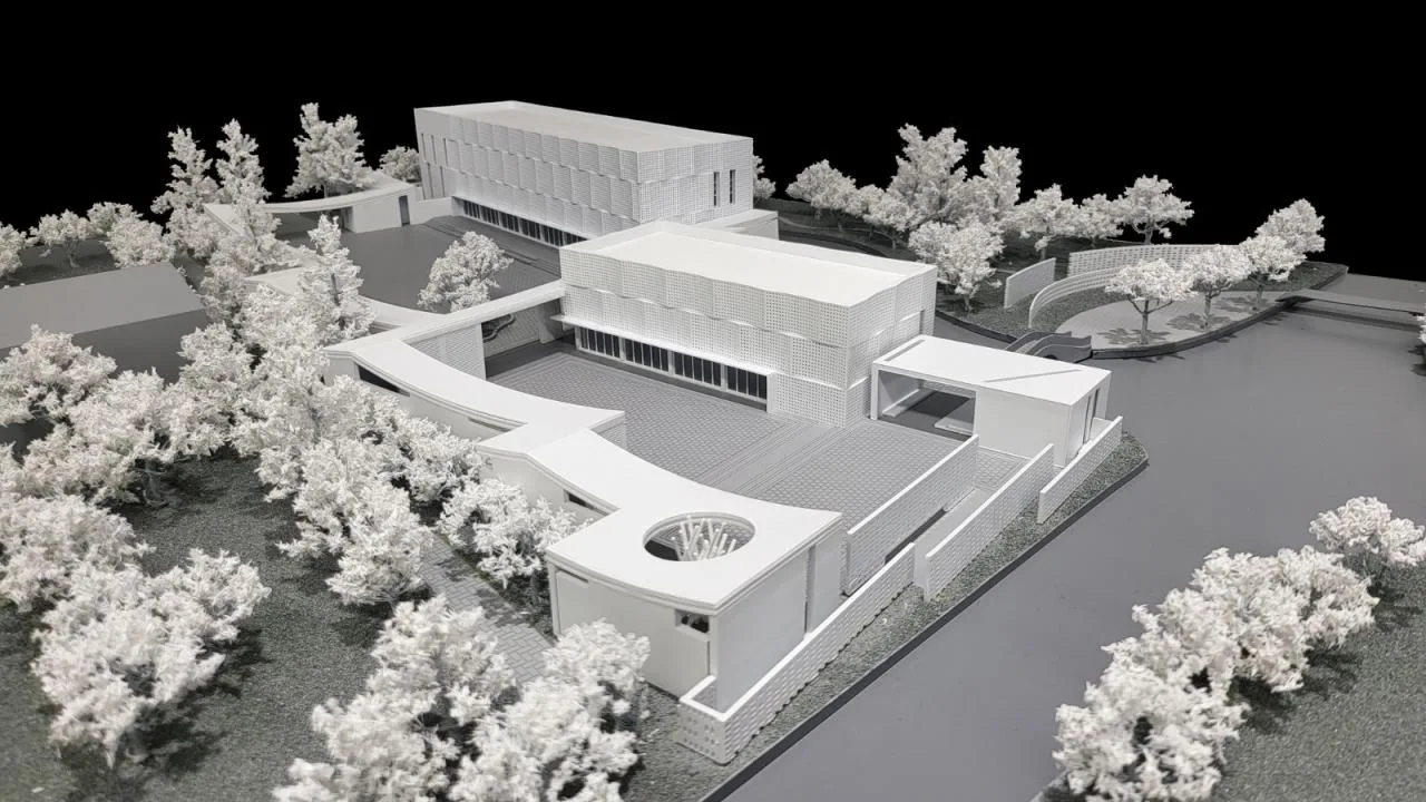 BIM Architecture | Tongxiang Red Culture Education Center/Qingshang Construction Society