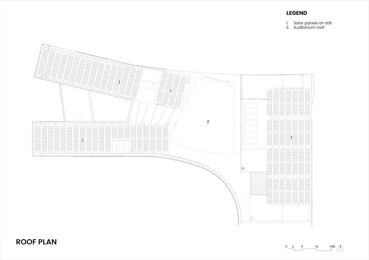 Roof plan | BIM Architecture | Multi functional Experience Center/FHD India