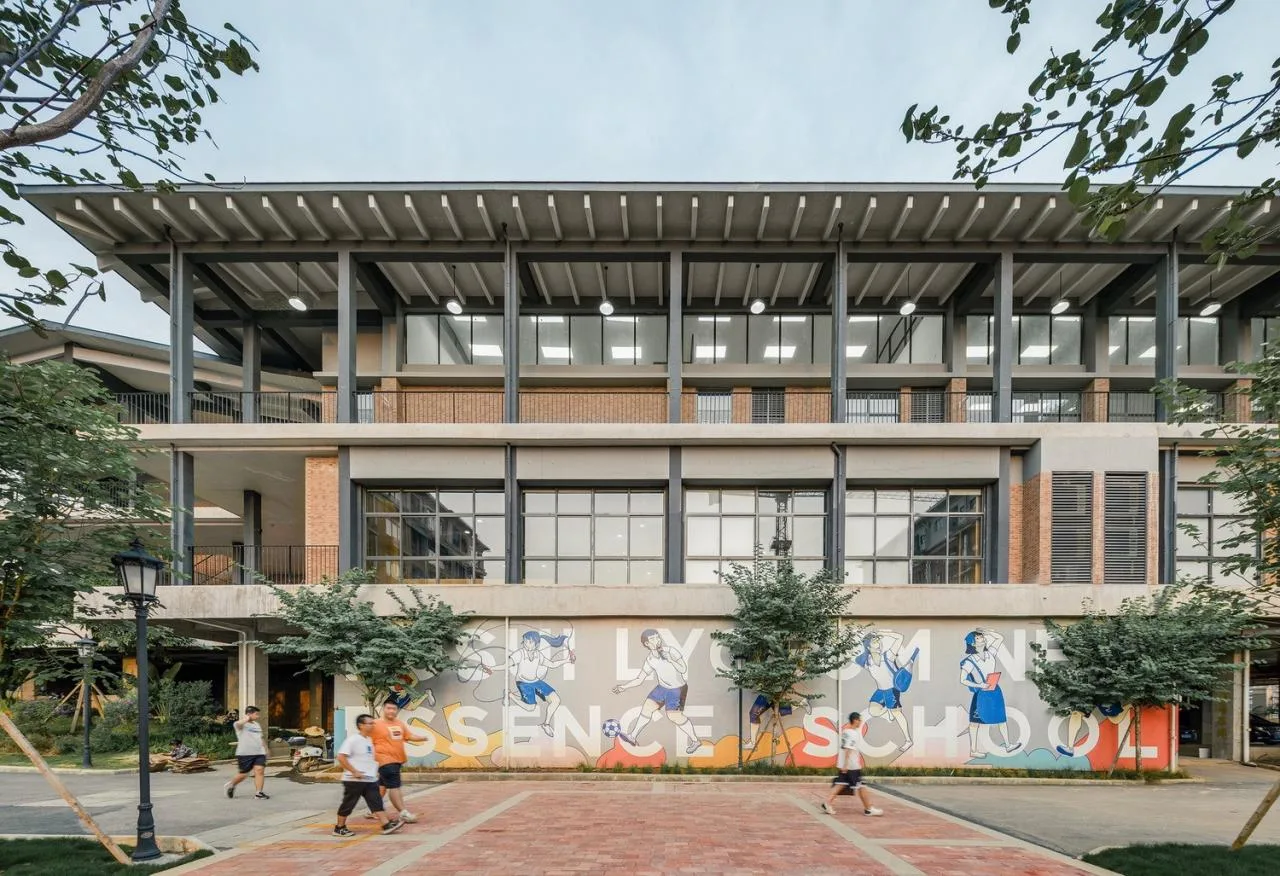 BIM Architecture | Lezhi School/Large Material Building