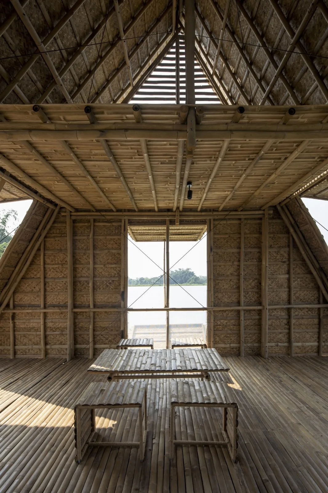 BIM Architecture | Adapting to Climate Change, Floating Bamboo Houses/H& P Architects