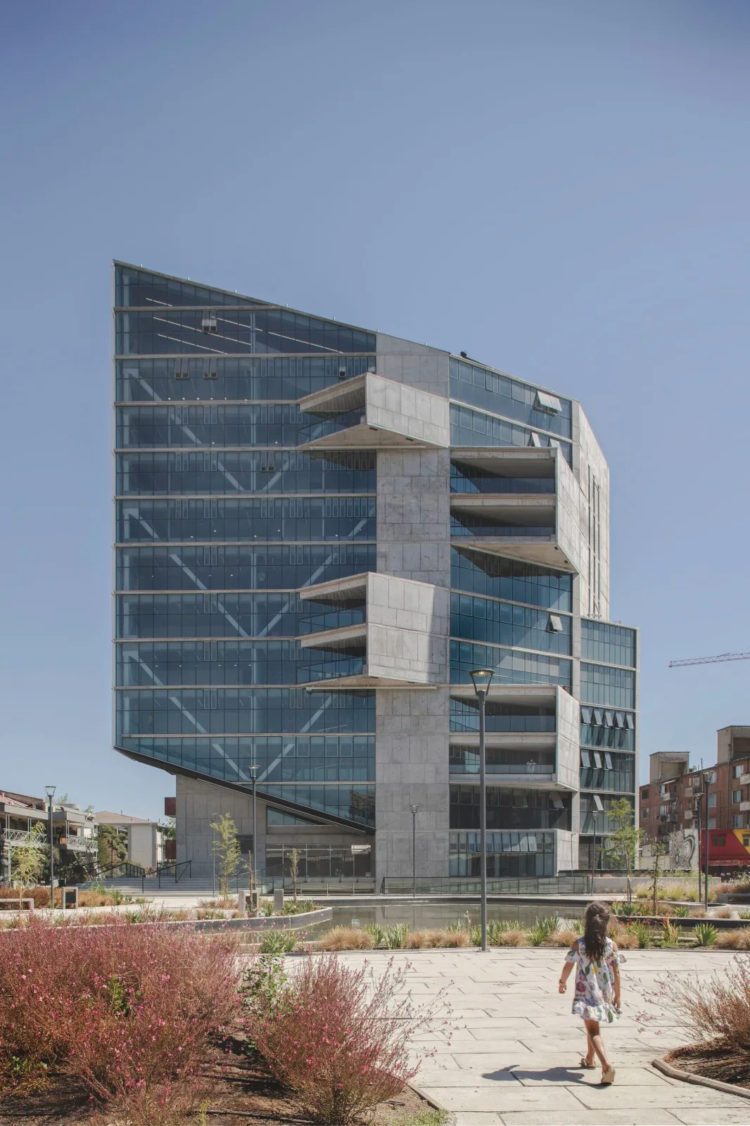 BIM Architecture | Staircase Walk, FAE/Marsino Arquitectura, School of Business and Economics, University of San Diego
