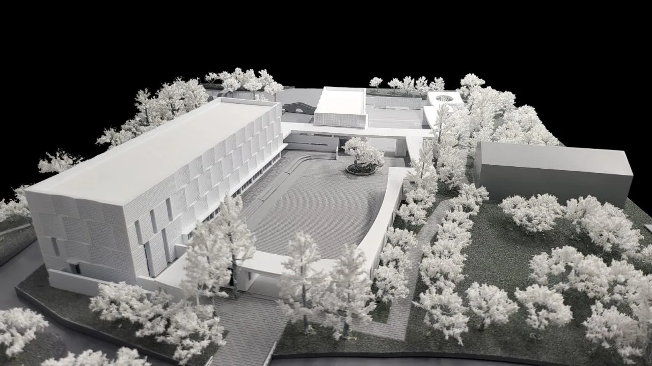 BIM Architecture | Tongxiang Red Culture Education Center/Qingshang Construction Society