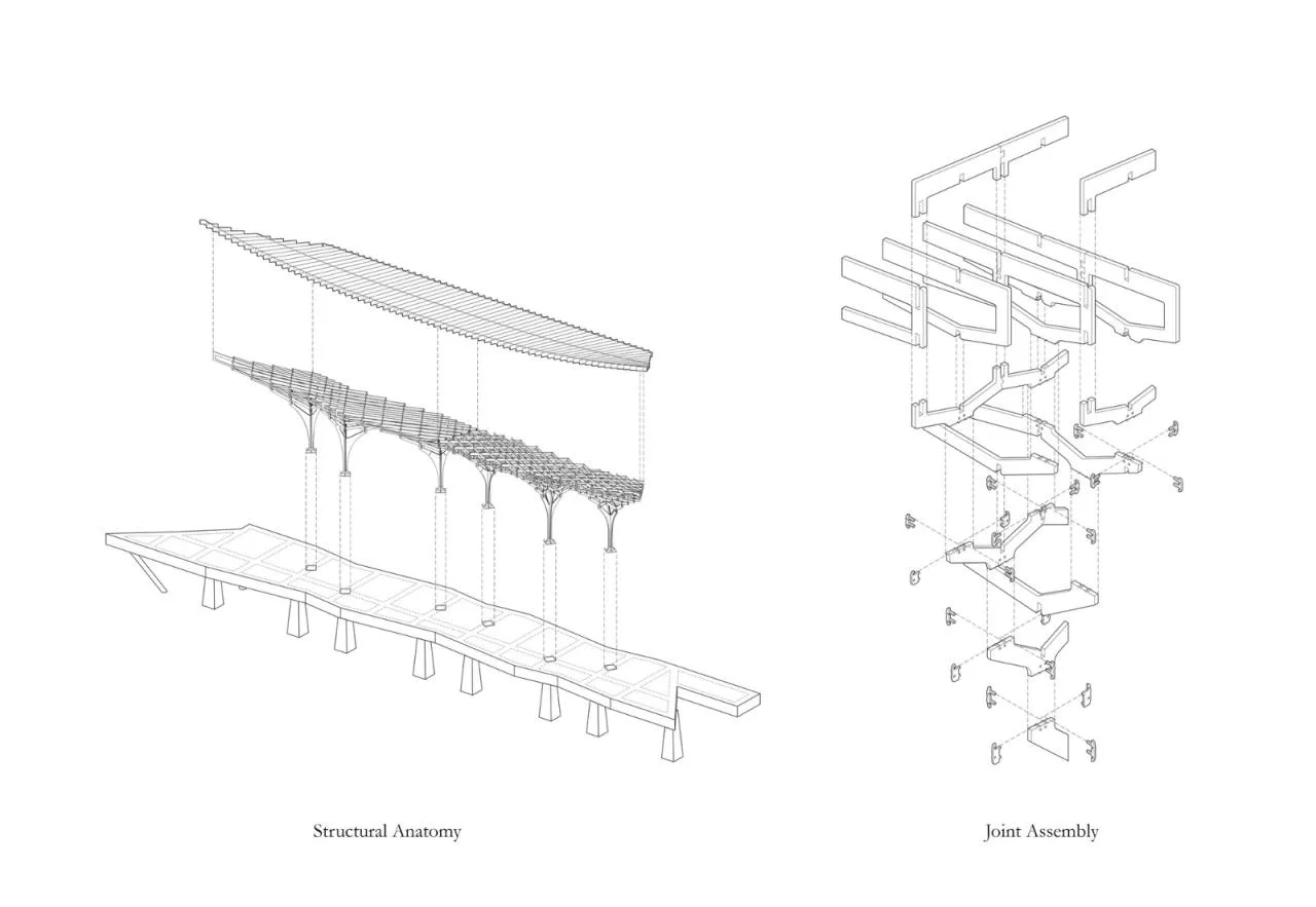 BIM Architecture | Floating Light Pavilion/JK-AR