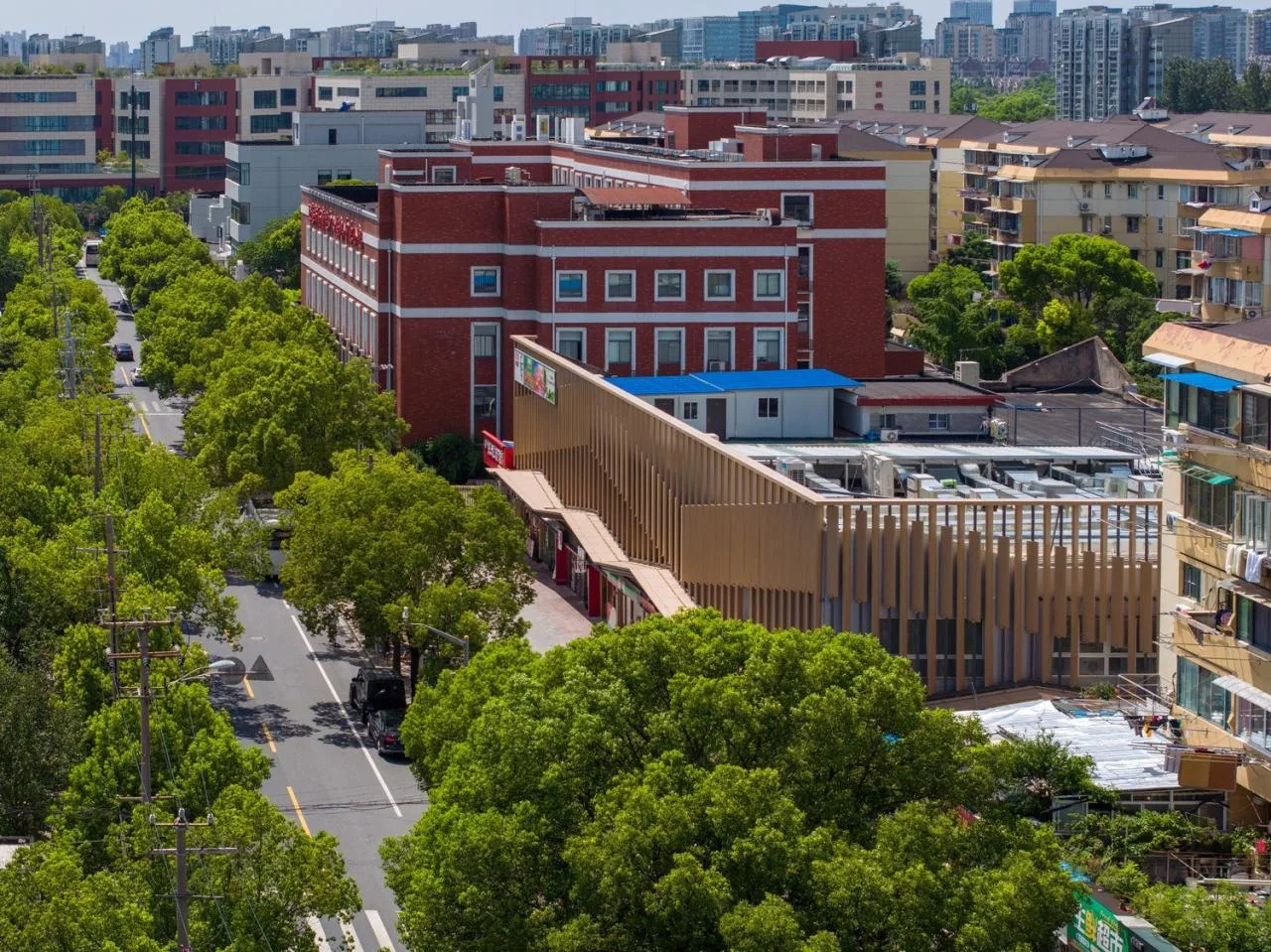 BIM Architecture | Yangpu Neighborhood · Zhenyuan: Awakening the Human Touch of Neighborhood Community/Building with Care