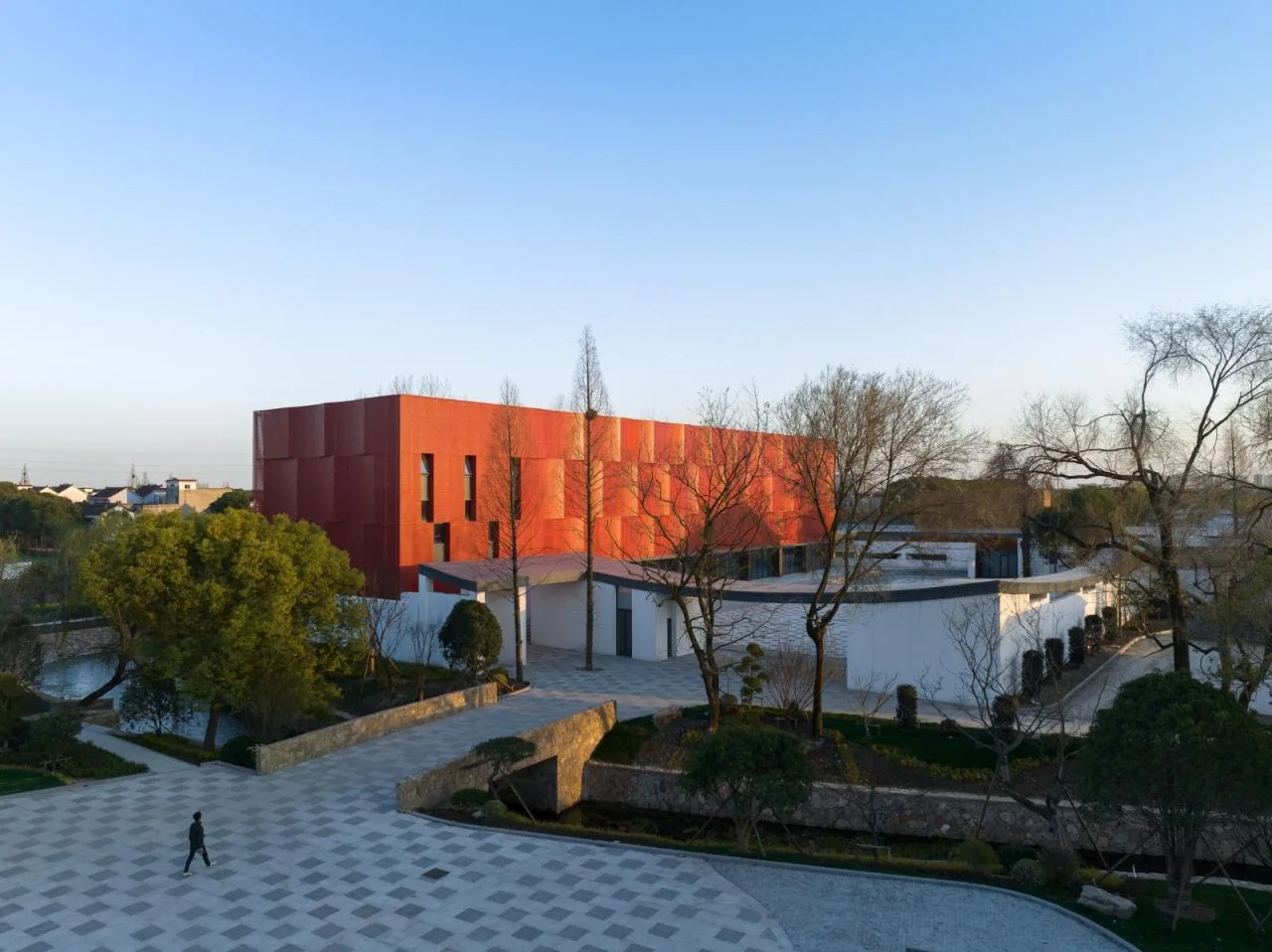 BIM Architecture | Tongxiang Red Culture Education Center/Qingshang Construction Society