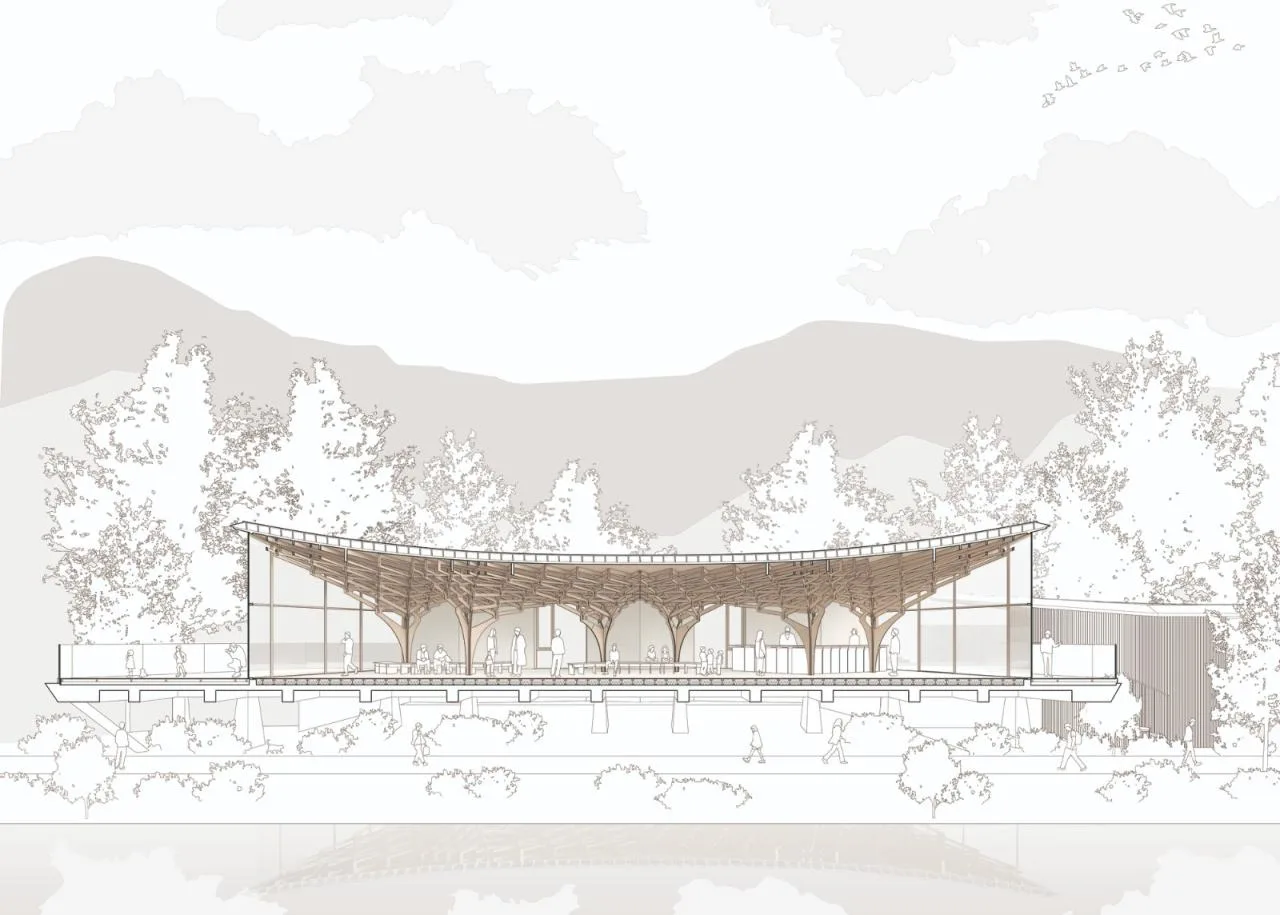 BIM Architecture | Floating Light Pavilion/JK-AR