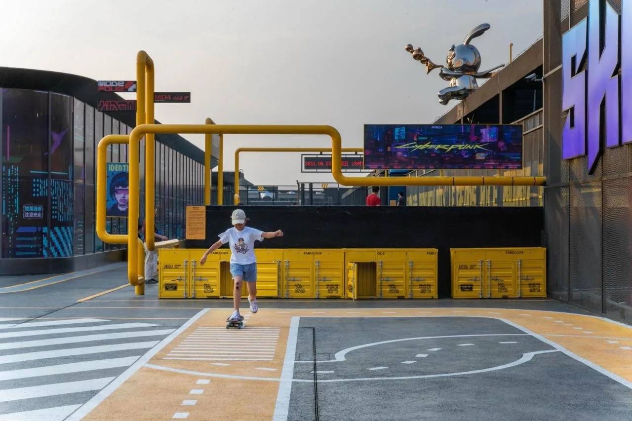 BIM Architecture | Sky Traveler - Tianjin Zhonghai Huanyu City Tiantai Skateboarding Park/DAGA Grand View Architecture
