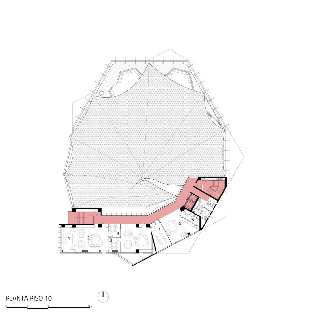 BIM Architecture | Staircase Walk, FAE/Marsino Arquitectura, School of Business and Economics, University of San Diego