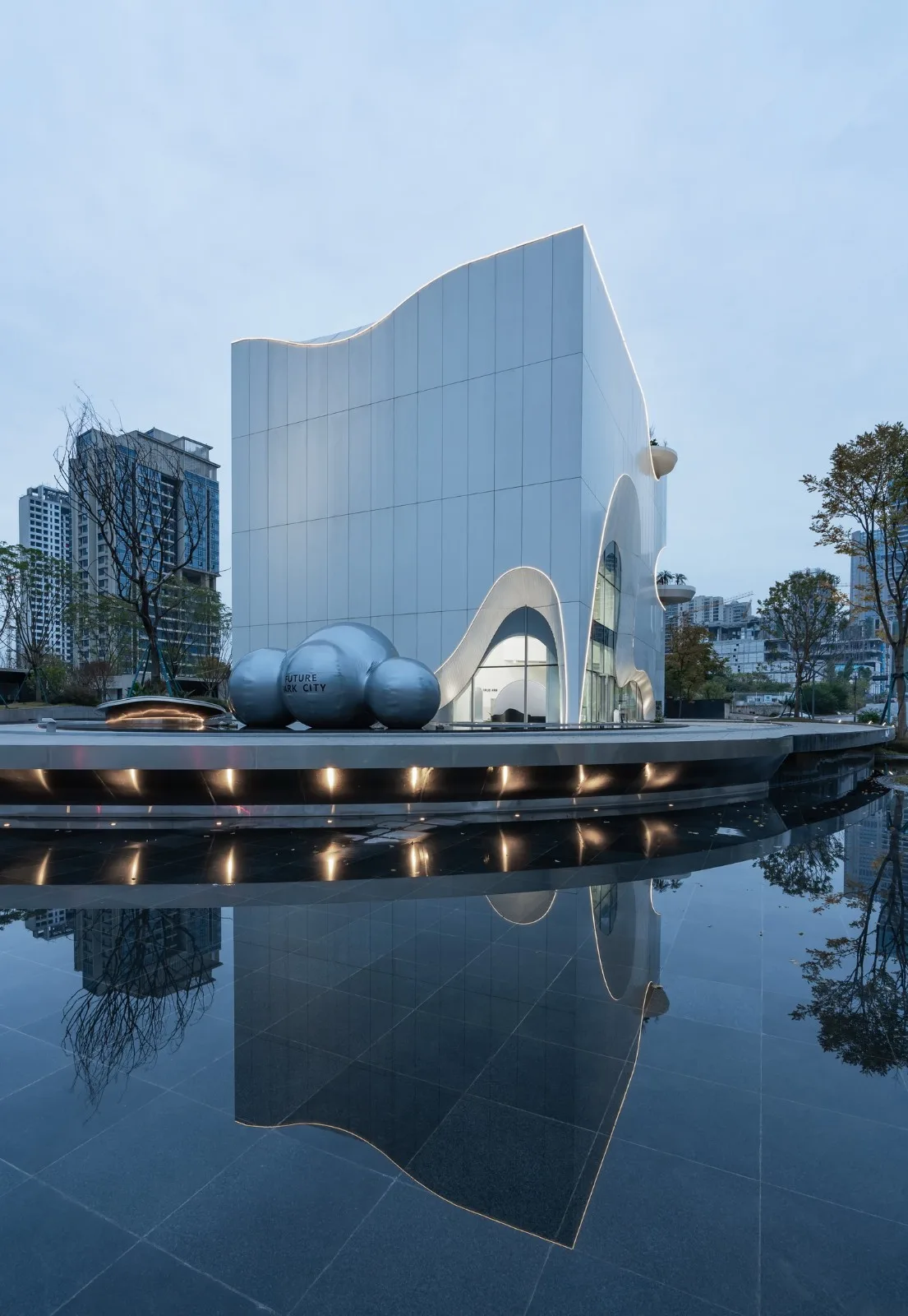BIM Architecture | Chengdu Tiantou International Community Contemporary Art Center/Shanghai Jinglan Architectural Design Co., Ltd