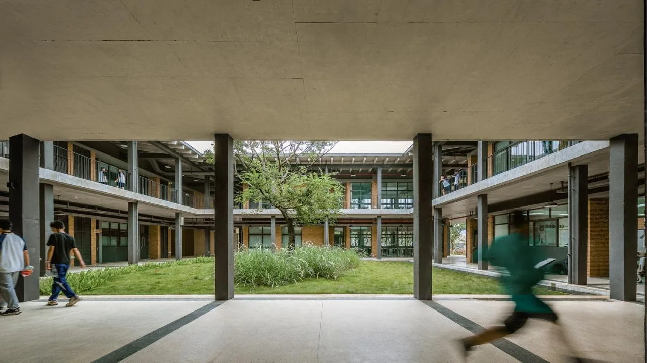 BIM Architecture | Lezhi School/Large Material Building