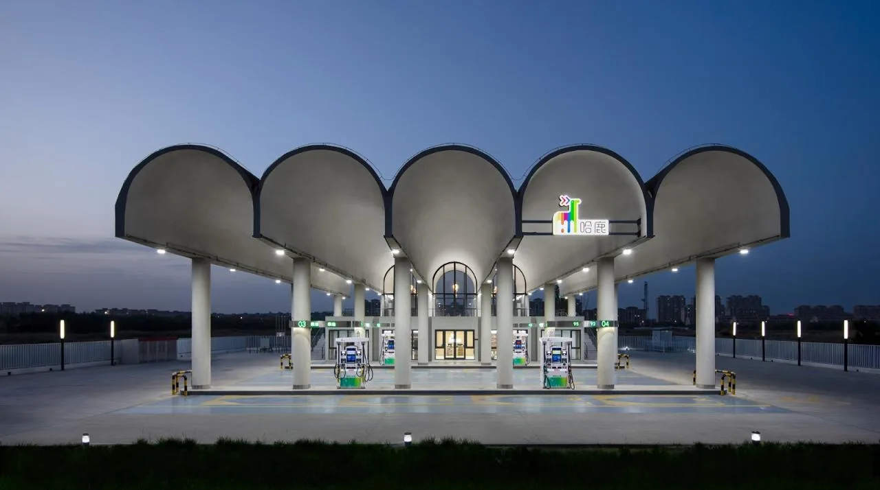 BIM Architecture | Halu Gas Station/SITUATE Sifang Architectural Firm