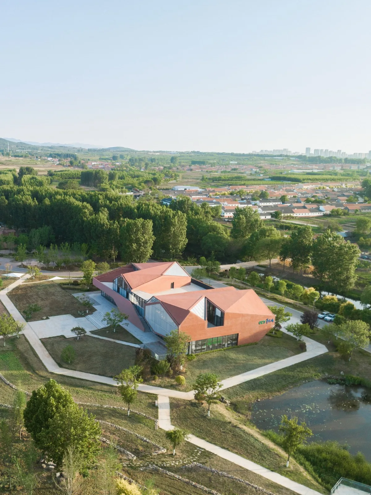 BIM Architecture | Carving Rural Jade, Waiting for Dust to Shine: Rural Revitalization Demonstration Zone Project Exhibition Center/Zou Yingxi - Chalan Architecture