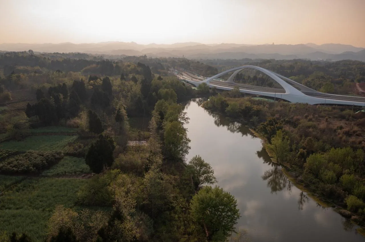 BIM Architecture | Jiangxi River Bridge/Zaha Hadid Architects