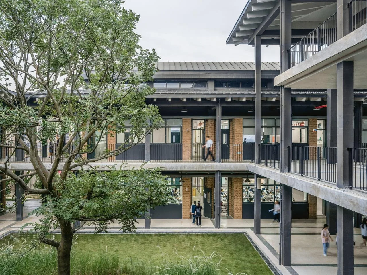 BIM Architecture | Lezhi School/Large Material Building
