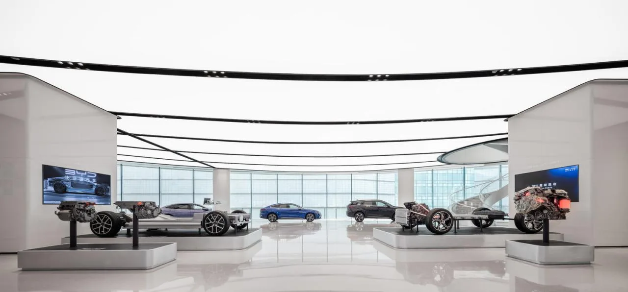 BIM Architecture | Inspiring Future Jiangcheng Landmark: Wuhan BYD Brand Experience Center/Chengzhi Design