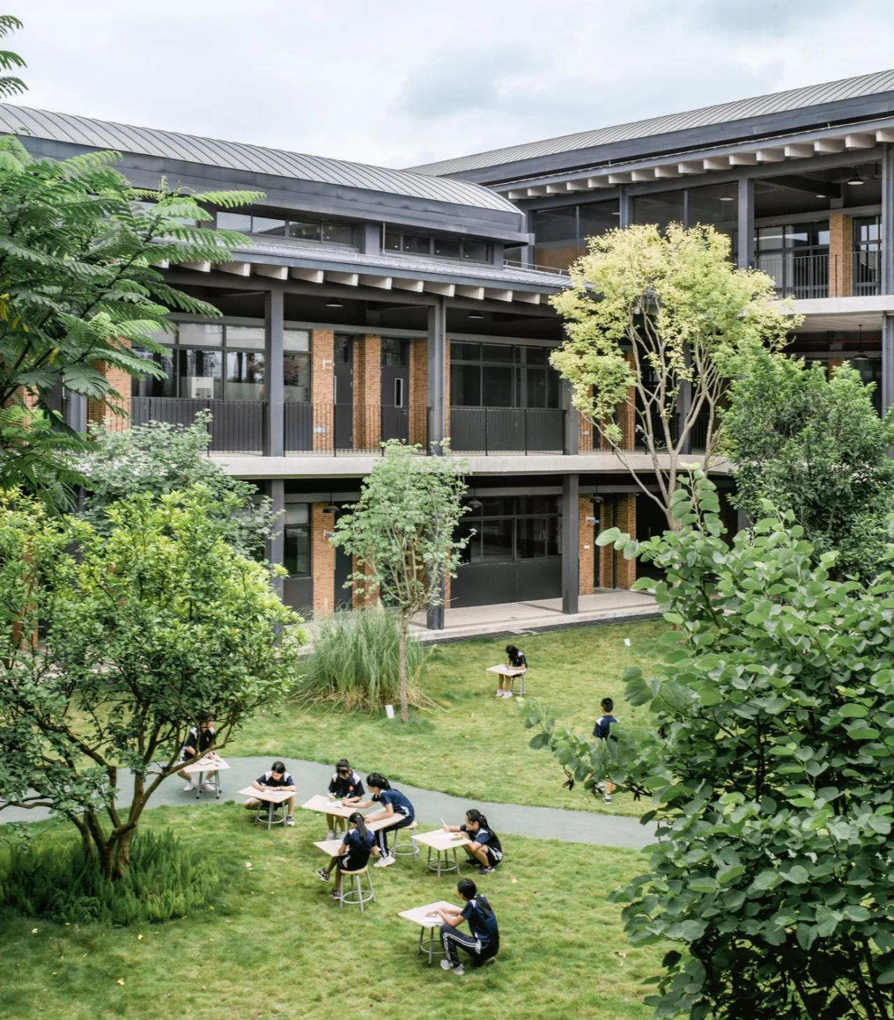 BIM Architecture | Lezhi School/Large Material Building