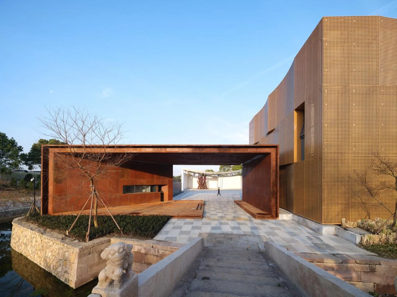 BIM Architecture | Tongxiang Red Culture Education Center/Qingshang Construction Society