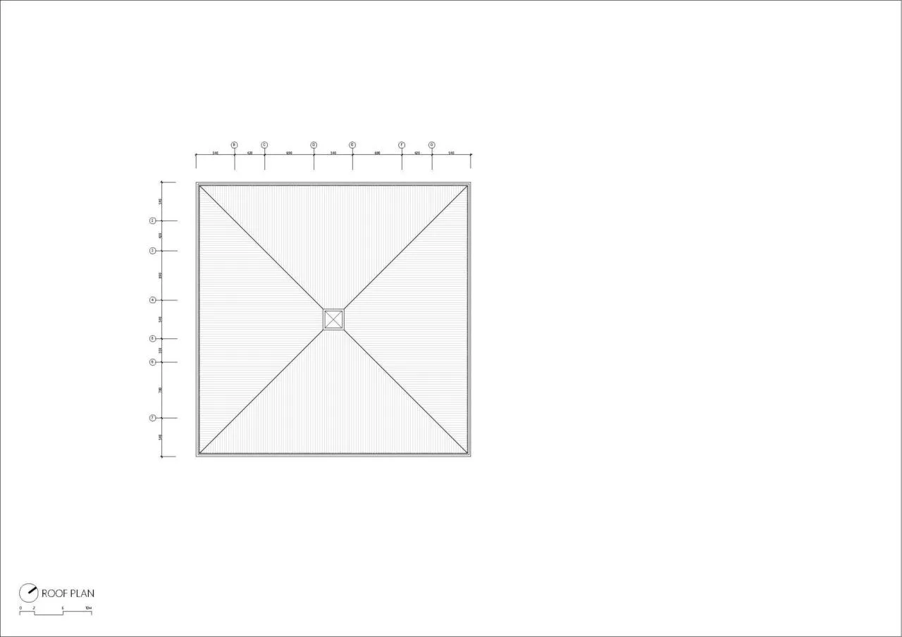 BIM Architecture | Mountain Ash Placement Center/Behet Bondzio Lin Architekten - Roof Plan