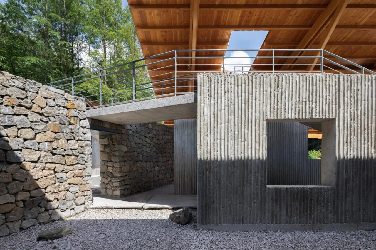 BIM Architecture | Liuba Wayaogou Multi functional Service Center/Jianlin Architectural Design Firm