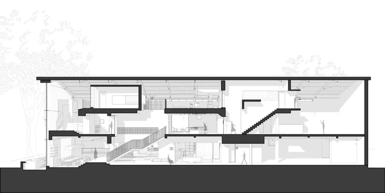 BIM Architecture | Concealing like a valley, like a half warehouse: Half warehouse, Shanghai/Benzhe Architecture