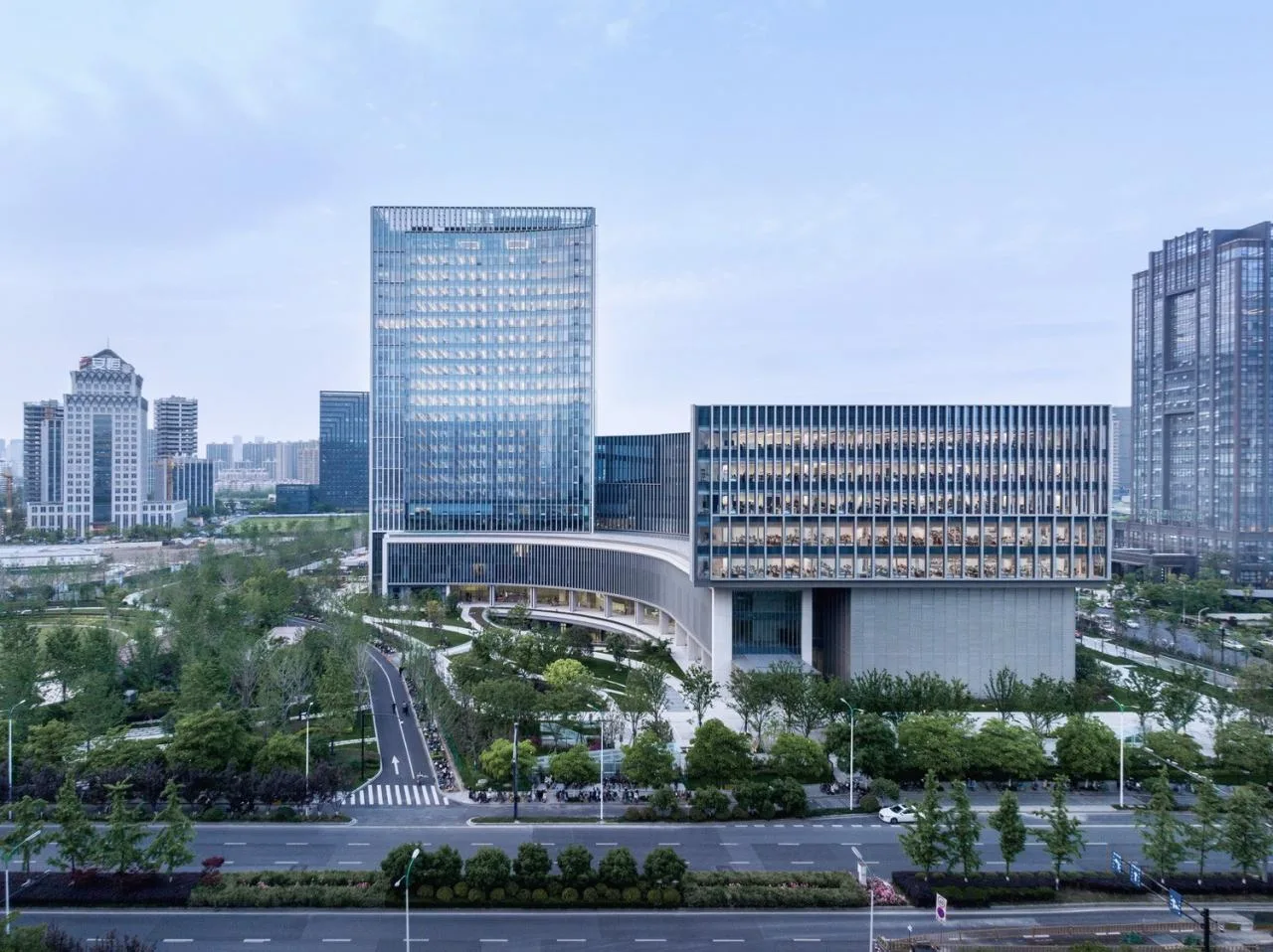 BIM Architecture | Yushi Technology Headquarters: Empowering Innovative Micro Cities/GOA Works