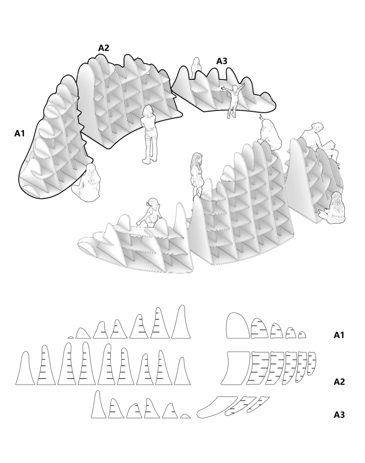 BIM Architecture | Public Welfare · Yunqiu Bookstore | Western Sunshine × Jiedian Architecture