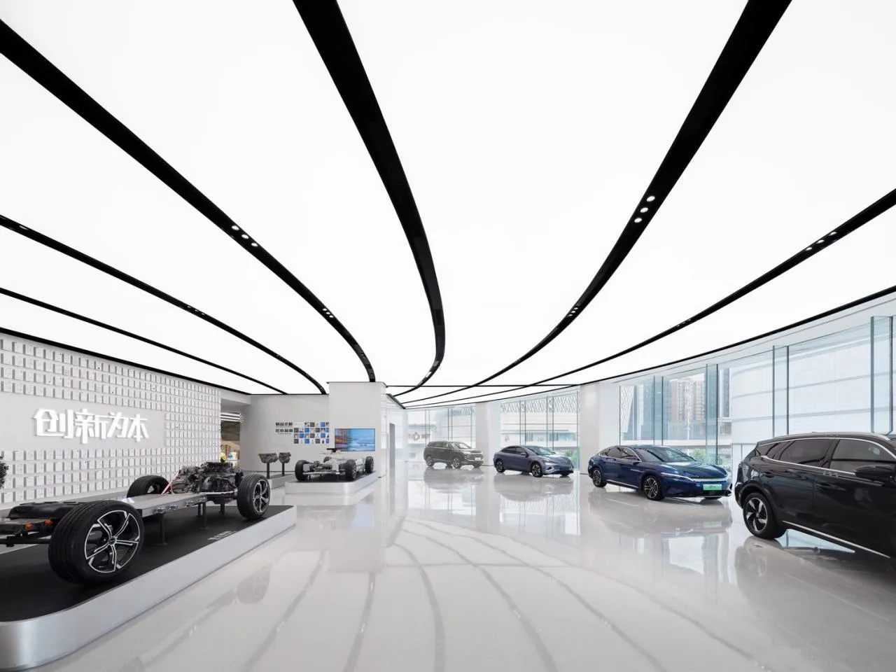 BIM Architecture | Inspiring Future Jiangcheng Landmark: Wuhan BYD Brand Experience Center/Chengzhi Design