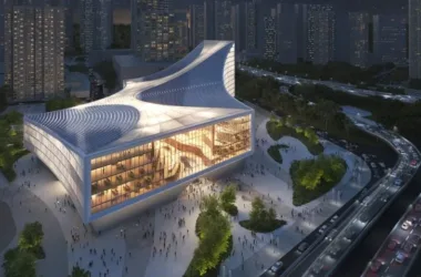 MVRDV Unveils Wuhan Library’s Innovative