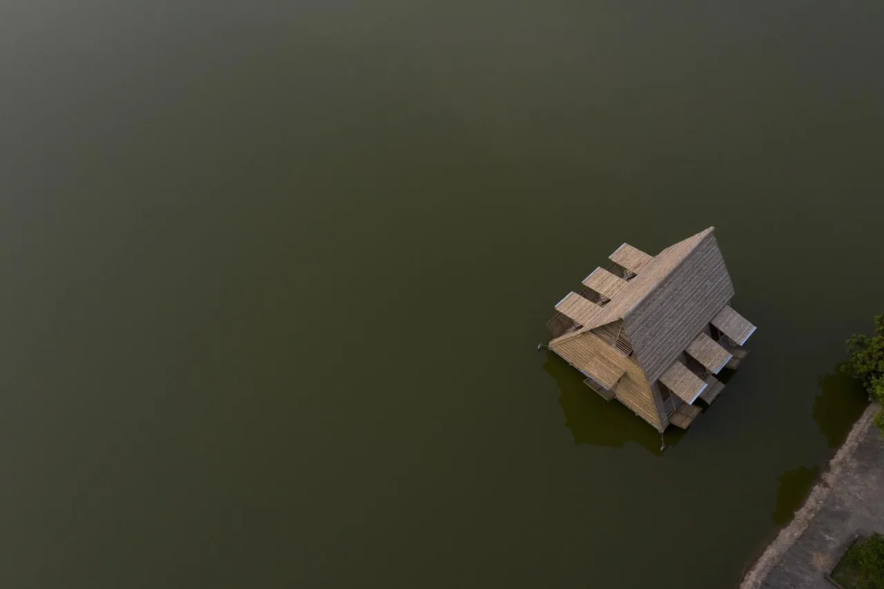 BIM Architecture | Adapting to Climate Change, Floating Bamboo Houses/H& P Architects
