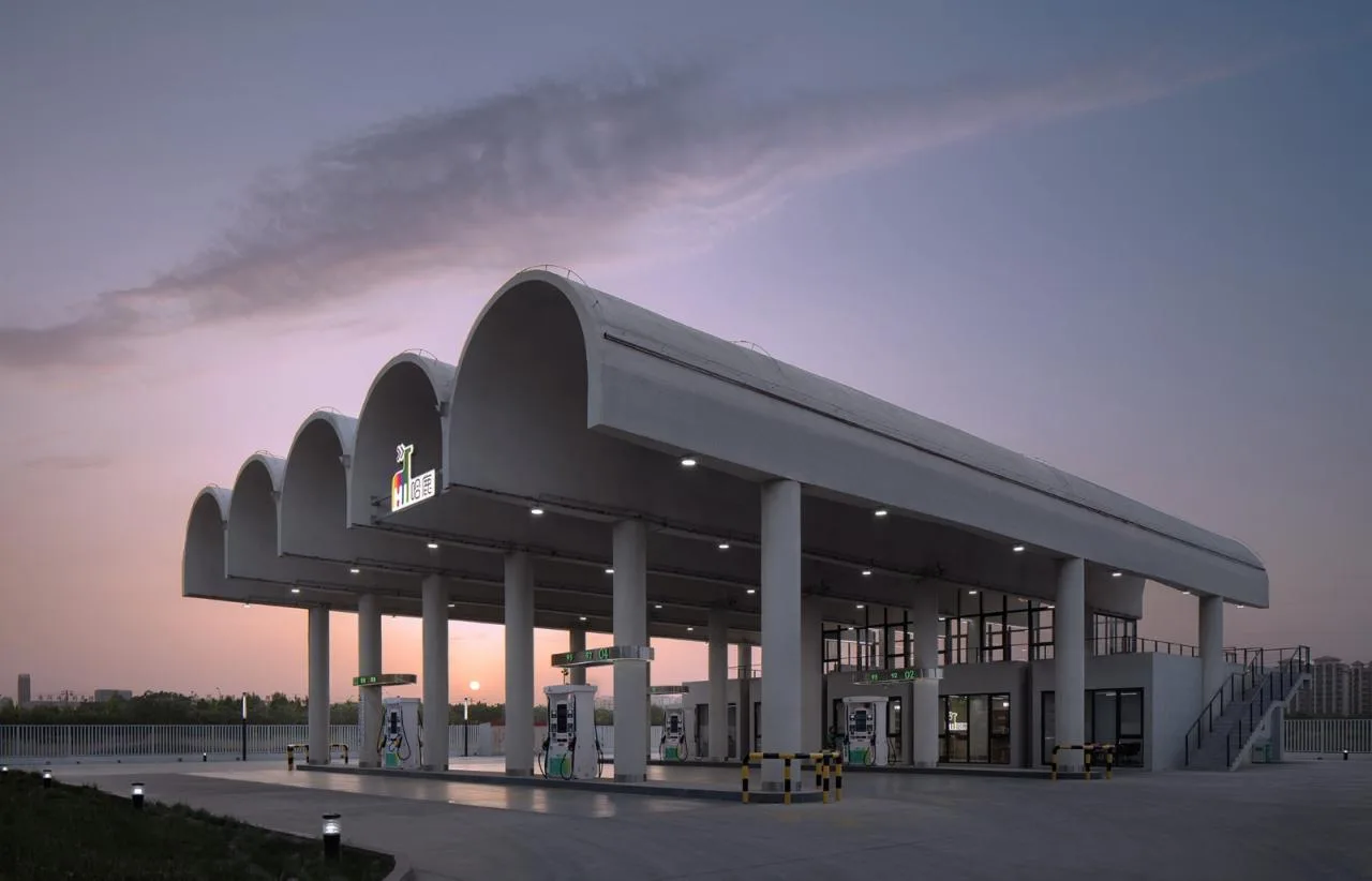 BIM Architecture | Halu Gas Station/SITUATE Sifang Architectural Firm