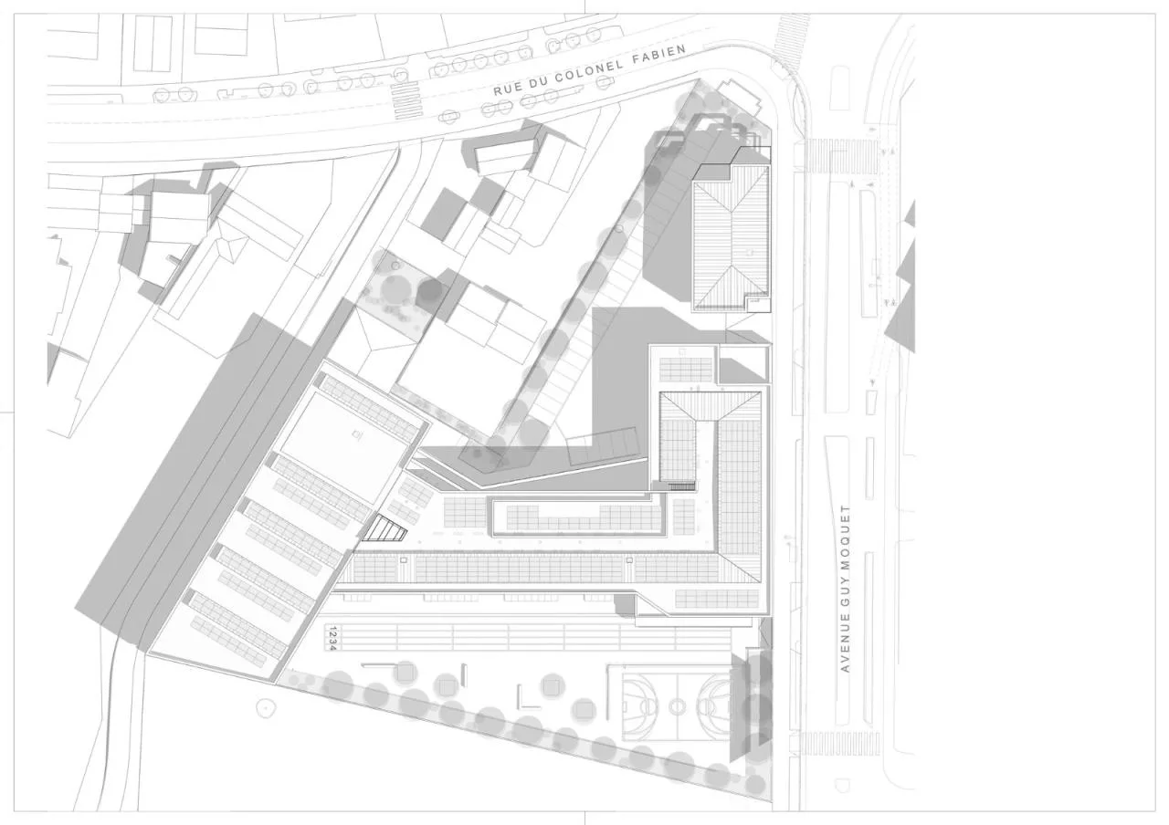 BIM Architecture | Valenton Samuel Petty High School/Archipente
