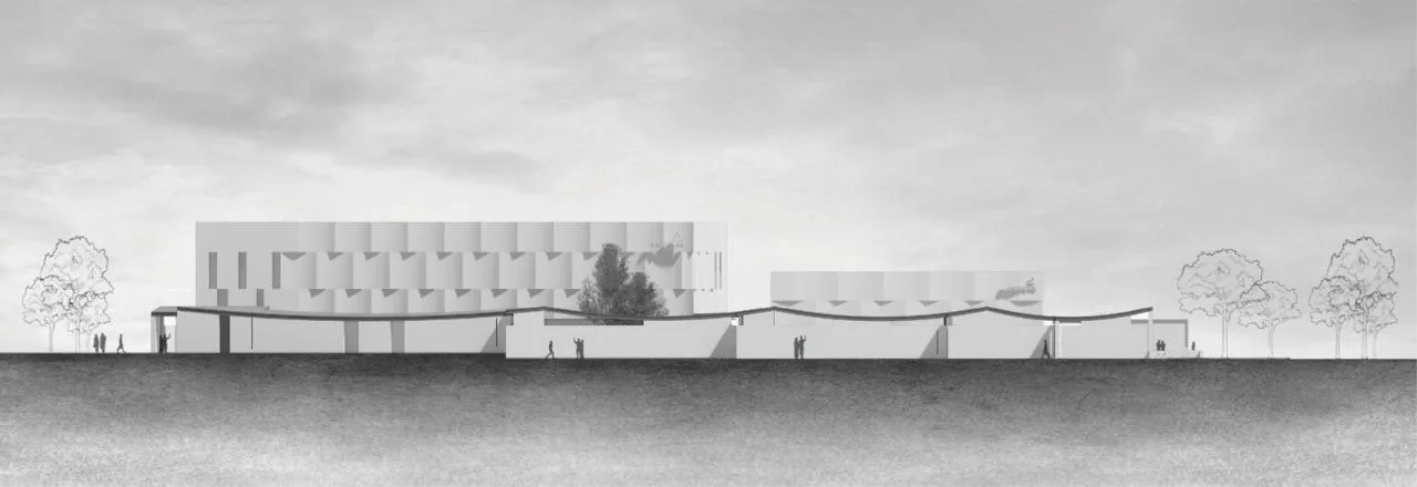 BIM Architecture | Tongxiang Red Culture Education Center/Qingshang Construction Society