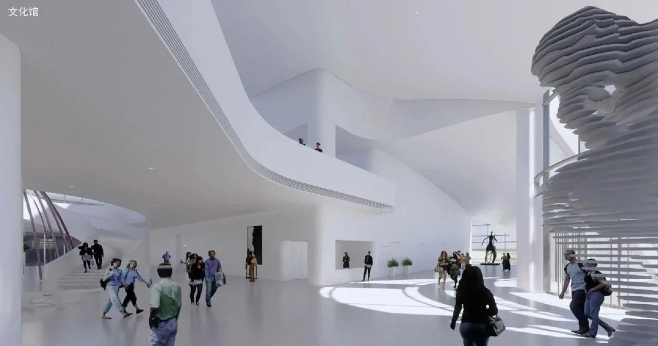 BIM Architecture | Fengshun Cultural and Sports Center in Meizhou, Guangdong/Shenzhen Maisi Architectural Design Co., Ltd
