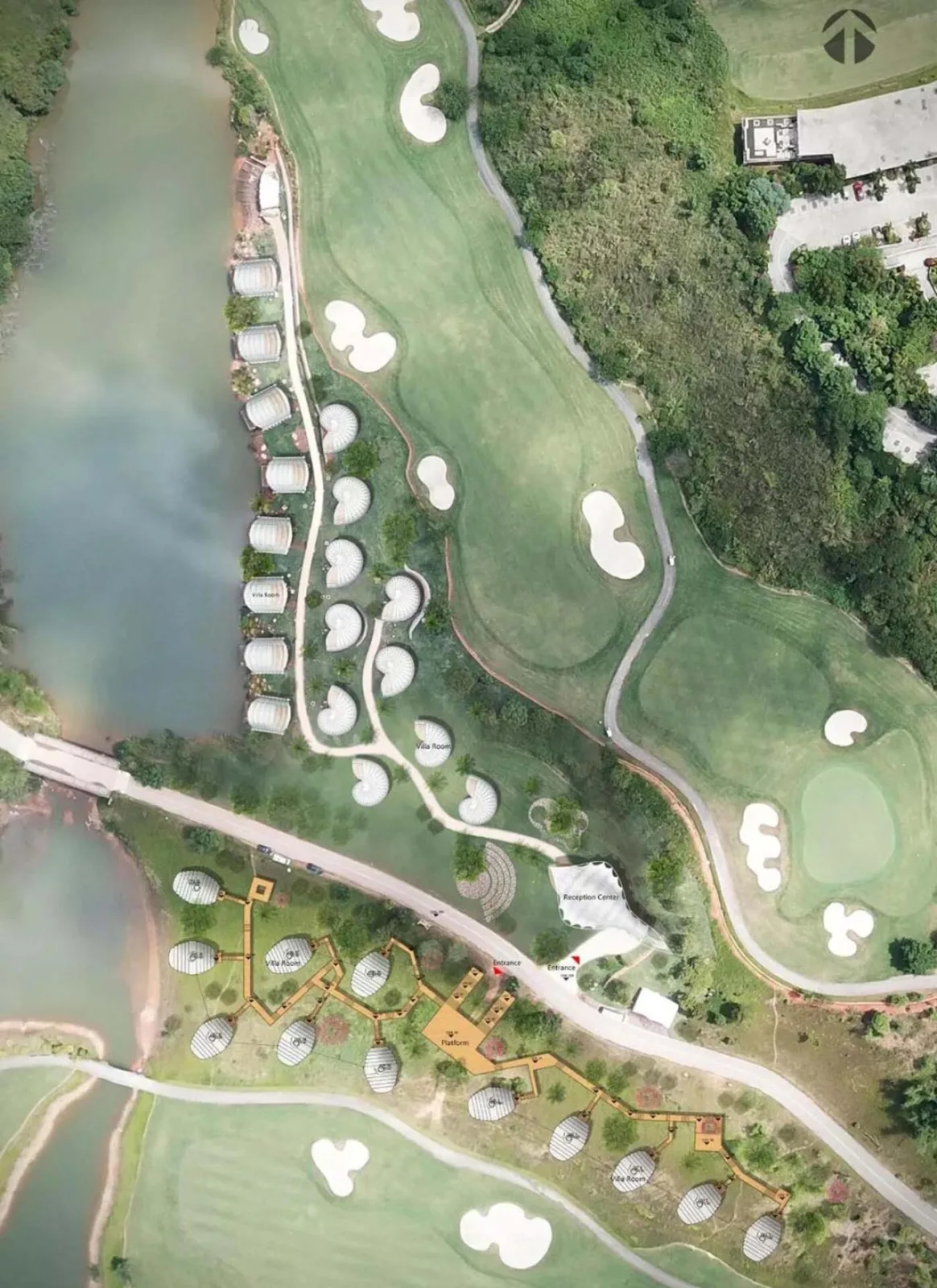 BIM Architecture | Mengbala Visible Zeqi Tent Hotel/Jieshi Architectural Planning and Design