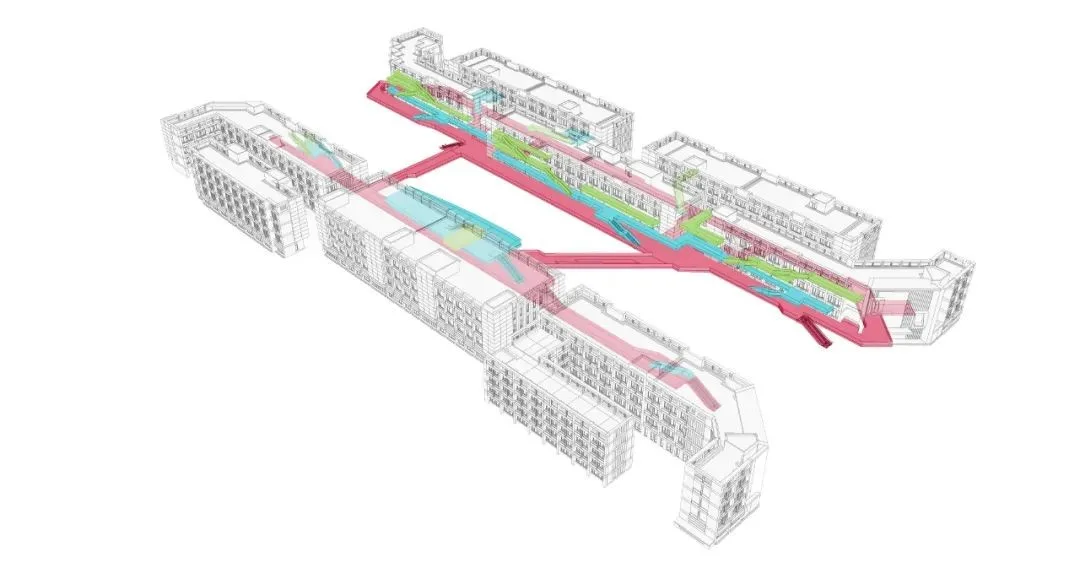 BIM Architecture | 'Sky Streets and Alleys' Awakens Beijing's' Sleeping City', First Long Street Urban Renewal/ZEN Iconic Design