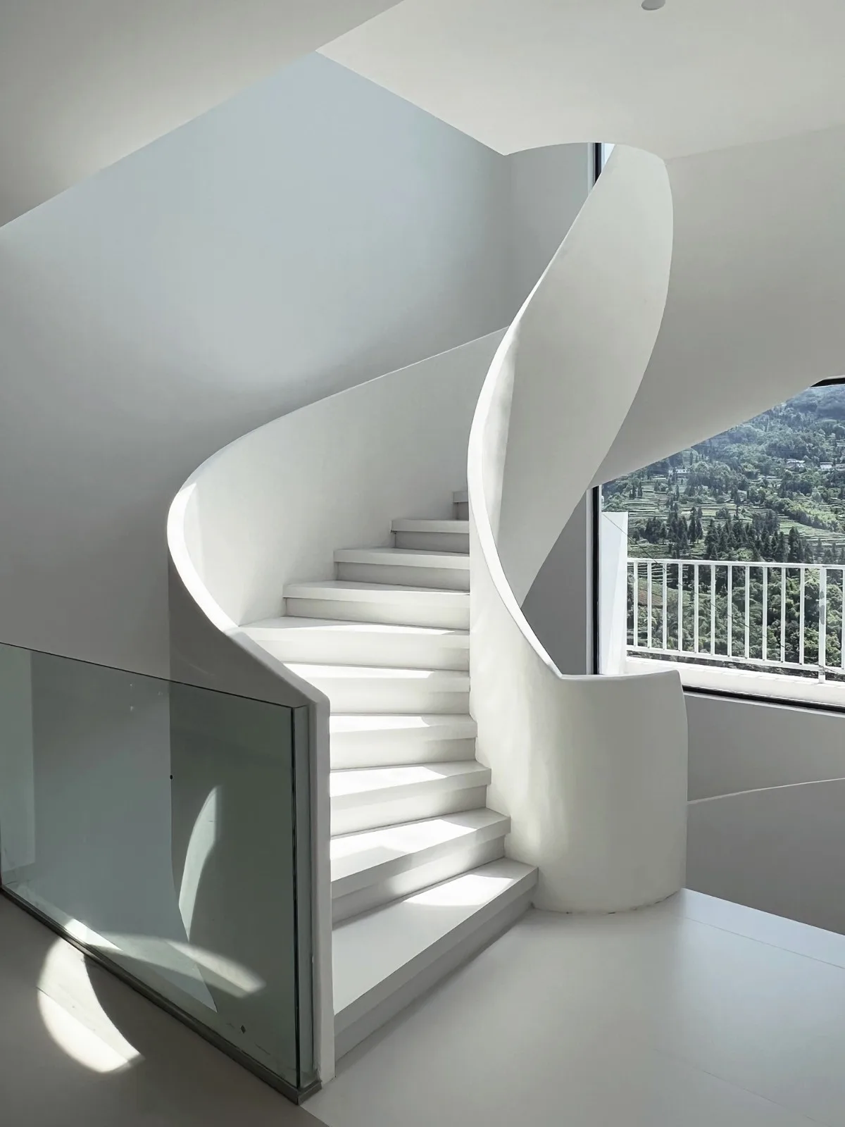 BIM Architecture | Yuntai Yueye: Floating Homestay/Iwakawa Architecture Design in Tea Fields