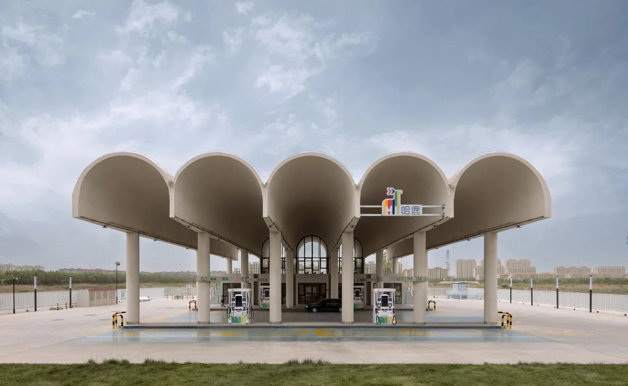 BIM Architecture | Halu Gas Station/SITUATE Sifang Architectural Firm