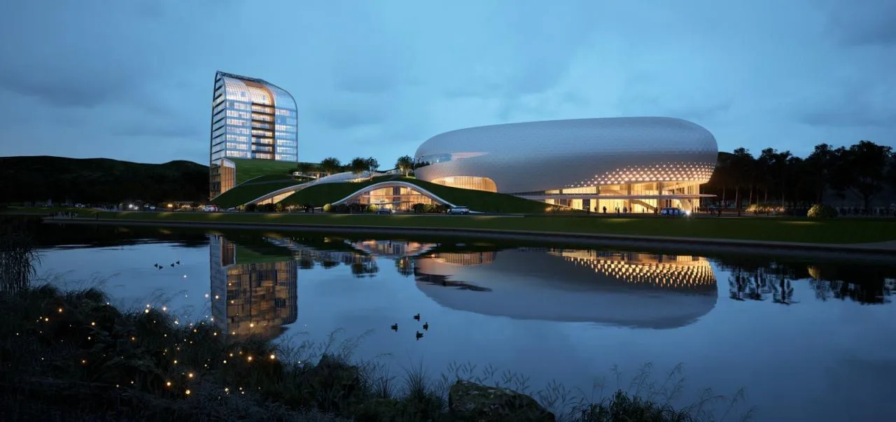 BIM Architecture | Fengshun Cultural and Sports Center in Meizhou, Guangdong/Shenzhen Maisi Architectural Design Co., Ltd