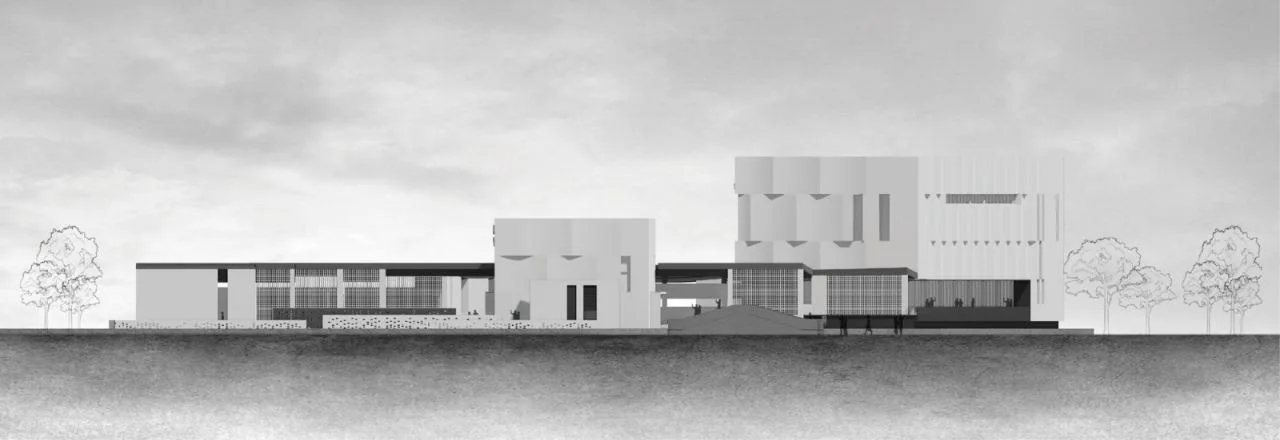 BIM Architecture | Tongxiang Red Culture Education Center/Qingshang Construction Society