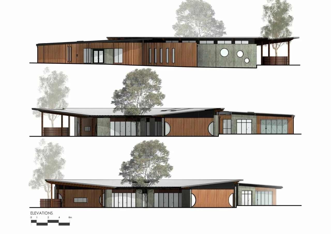 BIM Architecture | Built with Trees, Wellington Parent Child Center/AOA Christopher Peck